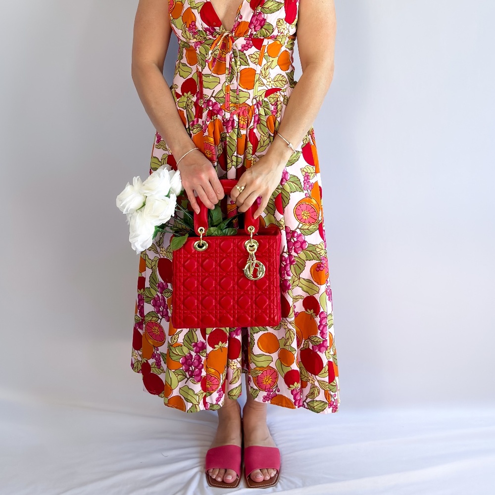 Midi Length Cotton Summer Dresses | Corset Dress - Picture 14 of 16